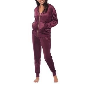 Felina Women's Velour Track Suit / Hoodie and Jogger pant